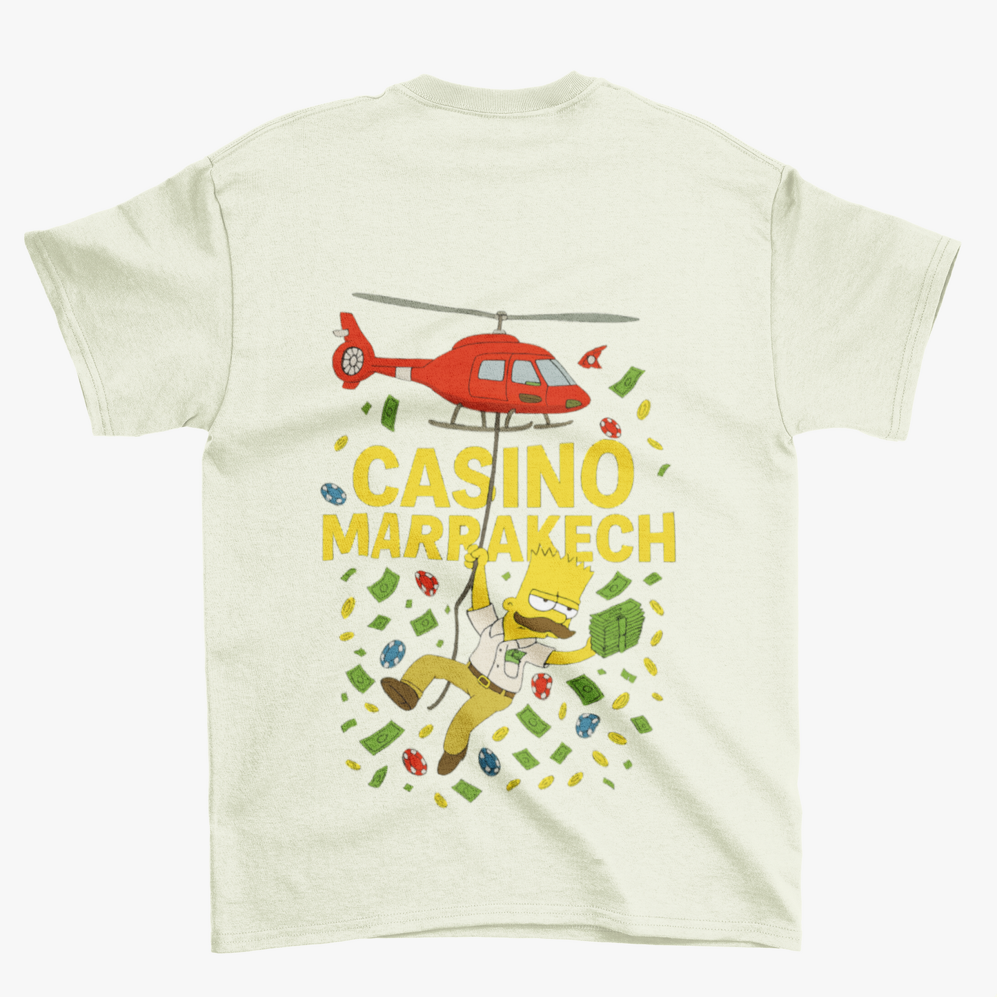 Casino Marrakech T-Shirt Coupe Standard | Brodé
