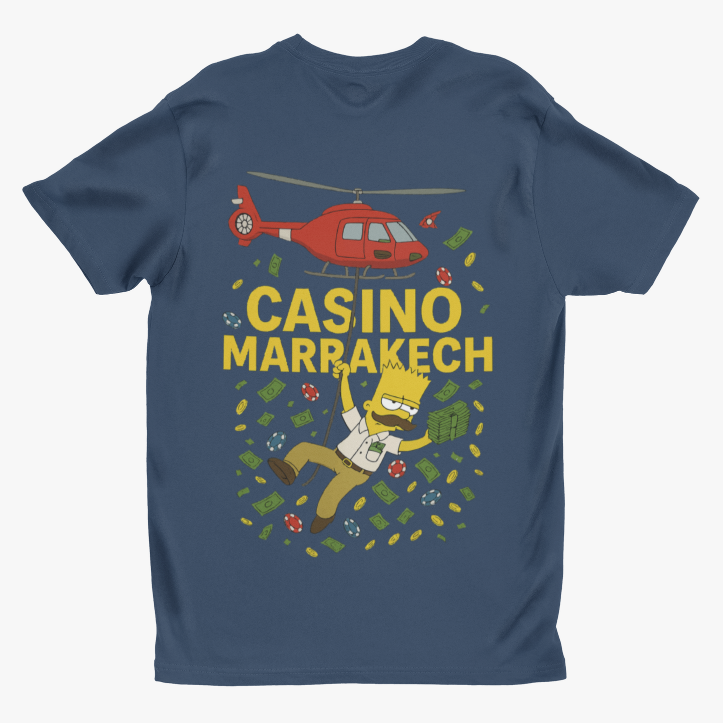 Casino Marrakech T-Shirt Coupe Standard | Brodé