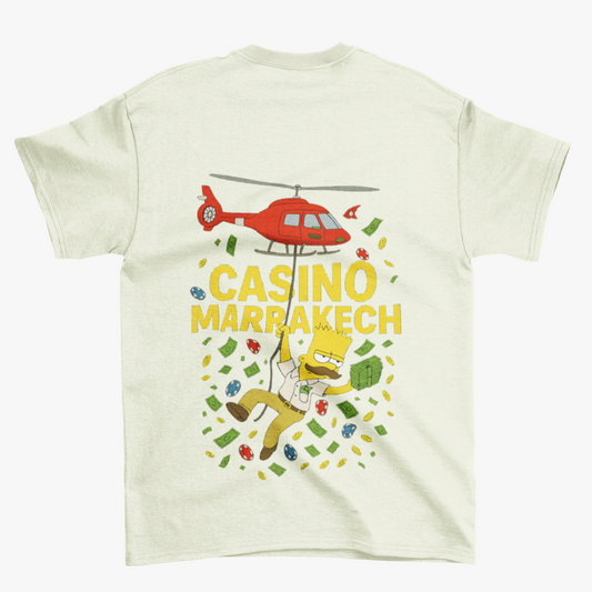Casino Marrakech T-Shirt Coupe Standard | Brodé