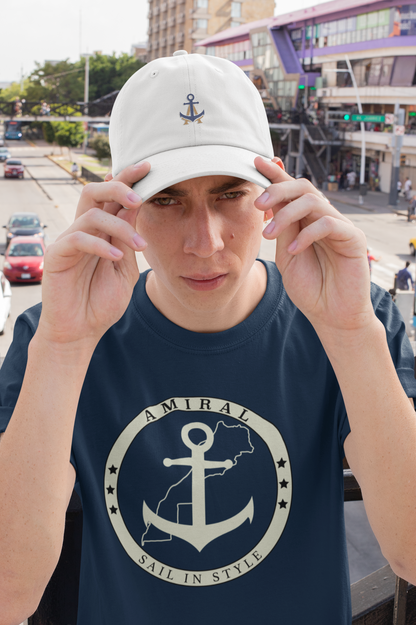 T-shirt Slim Fit Amiral Classic | Imprimé