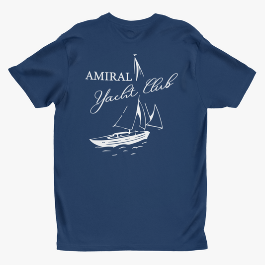 T-shirt oversize Amiral Yacht club | Printed
