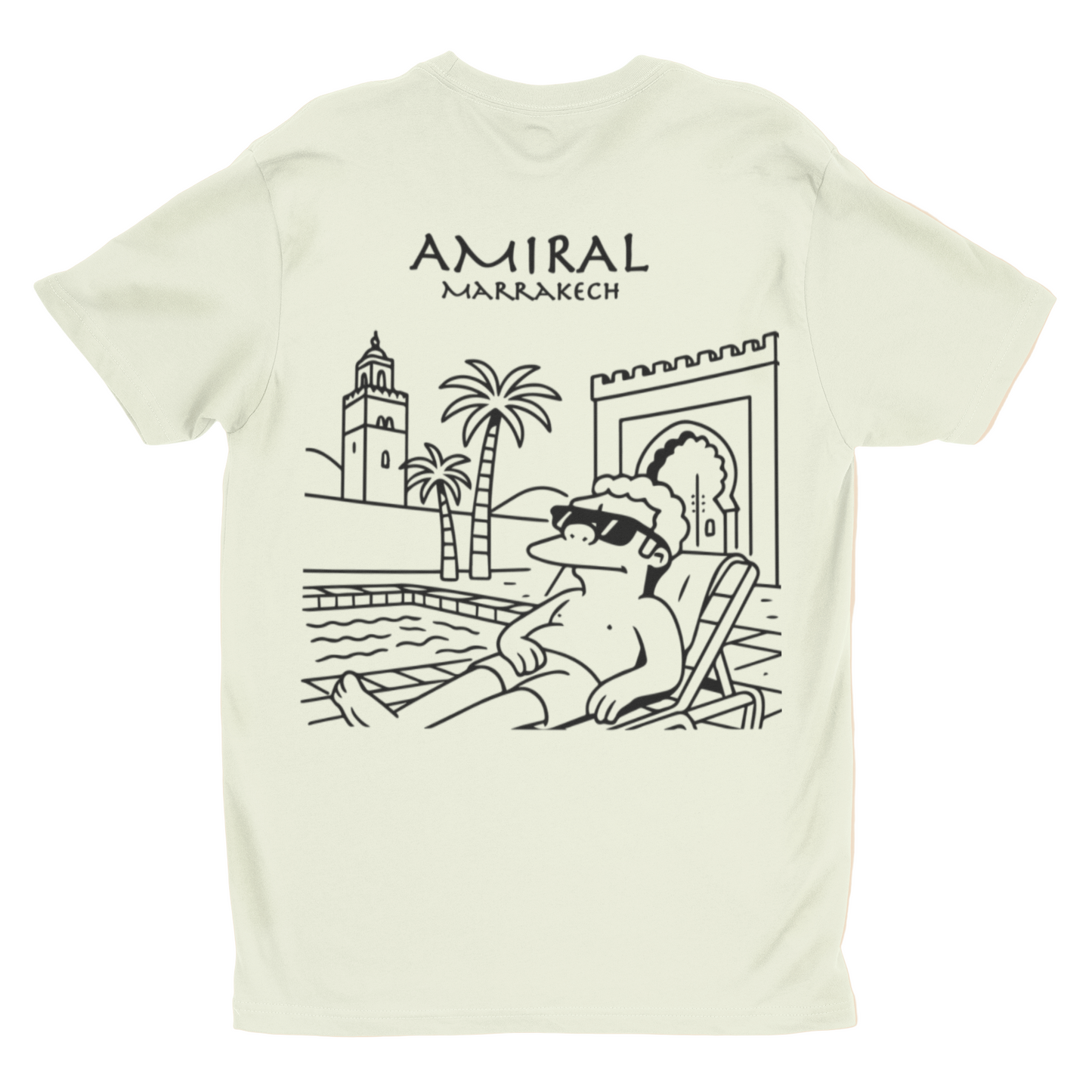 Amiral Marrakech T-Shirt Coupe Standard | Brodé